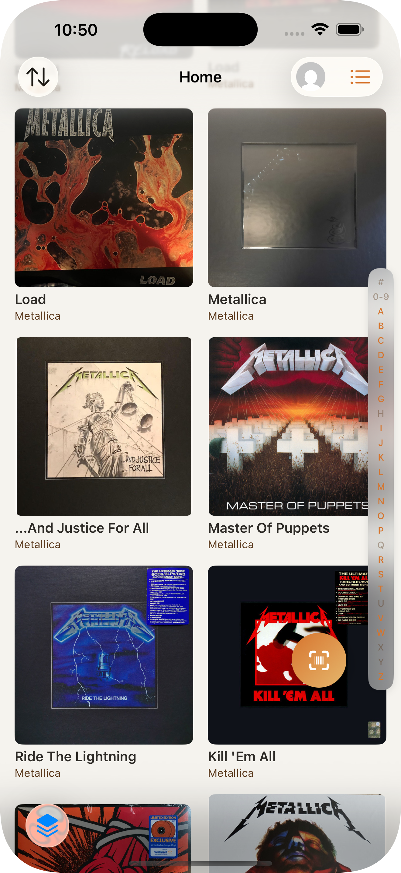 VinylCrate Album Detail